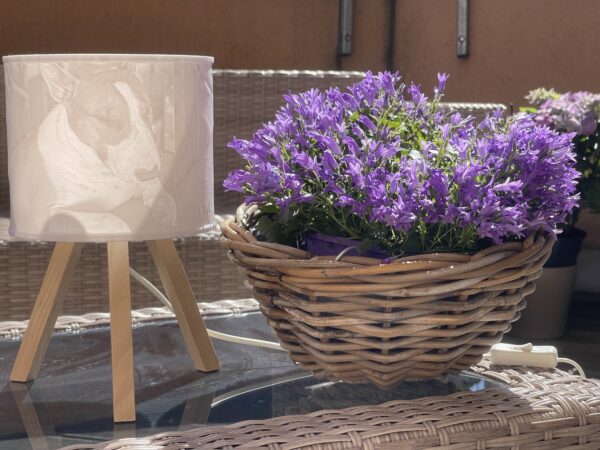 Lampa se stínidlem s fotkami - Image 8